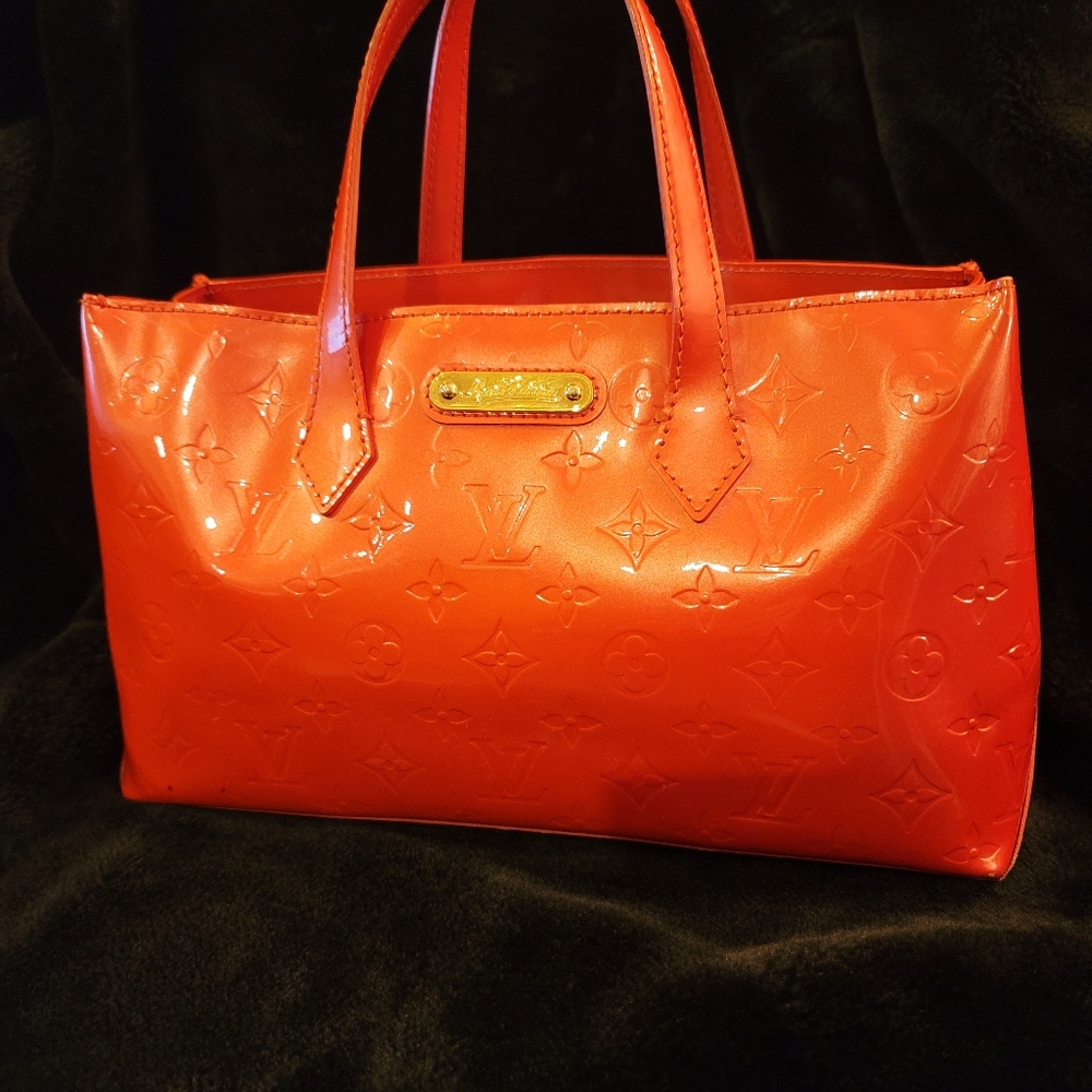 LOUIS VUITTON PM ORANGE 🍊 WILSHIRE TOTE BAG